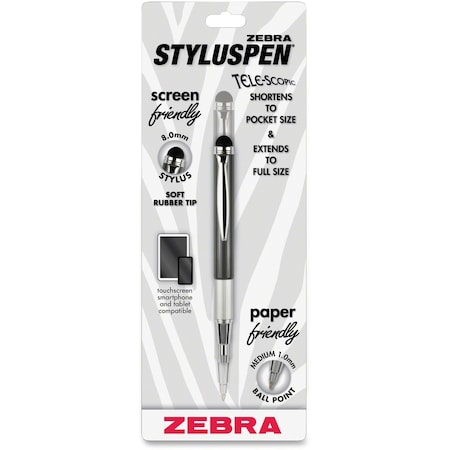 StylusPen Telescopic Ballpoint 1.0mm Sl MPN:33601
