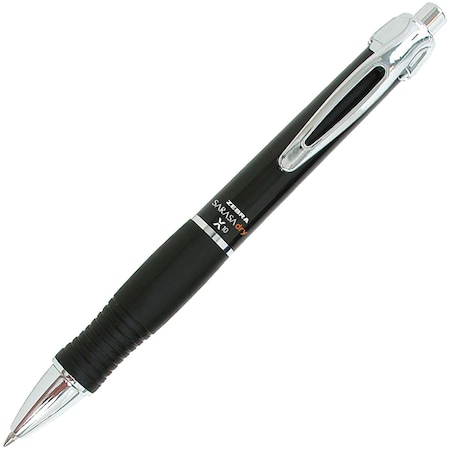 Sarasa Dry X10 Gel Retractable 0.7mm Black Dozen MPN:42610