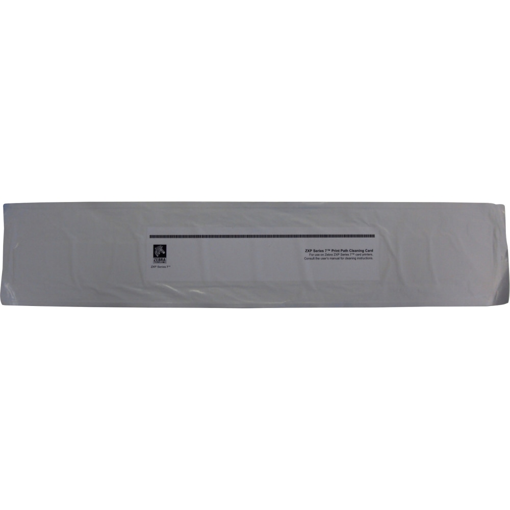 Zebra Cleaning Card - For Printer Head, Printer Transport Roller, Printer Magnetic Encoder MPN:105999-701