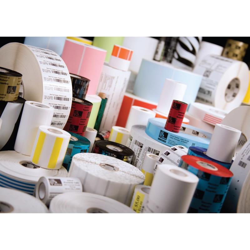 Zebra Label Polypropylene Thermal Transfer Labels, 3in x 5in, White, 1015 Per Roll, Case Of 4 Rolls MPN:10011992
