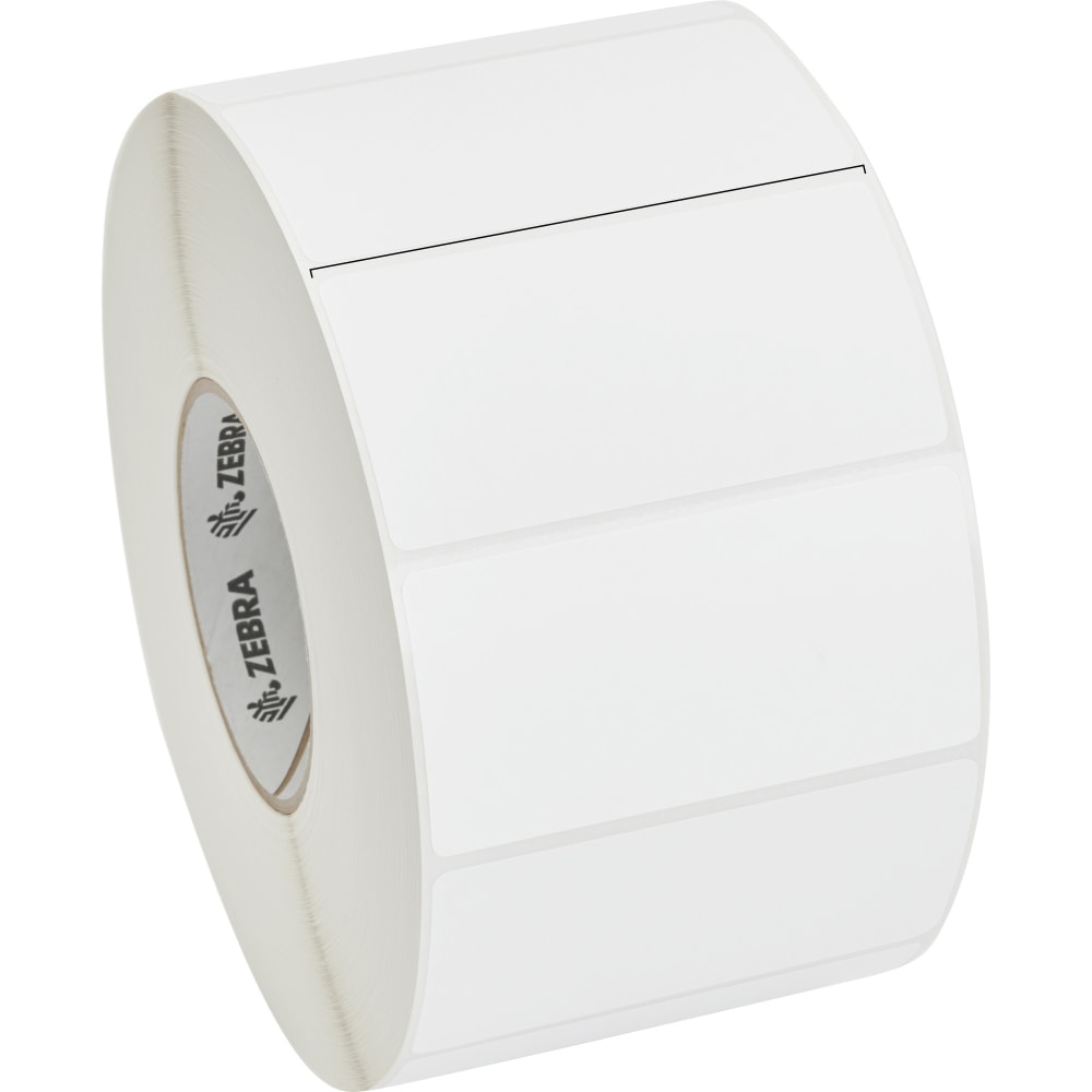 Zebra Label Paper, BM6368, 4in x 2in Direct Thermal Zebra ZPerform 2000D, 3in Core MPN:10012164