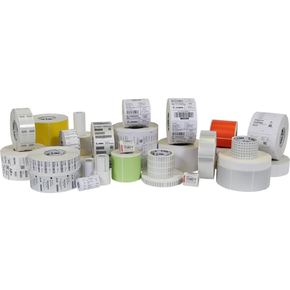 Zebra Label Paper, G44313, 1 1/2in x 1in Thermal Transfer Zebra ZSelect 4000T, 3in Core MPN:72280