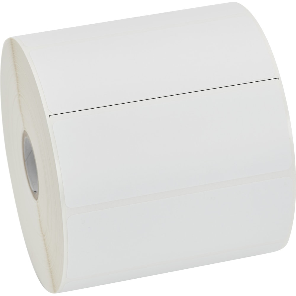 Zebra Z-Perform 2000D - 4inx 1 1/2in - Rectangle - Direct Thermal - White - Paper - 1620 / Roll - Perforated, Temperature Resistant - 6 / Carton MPN:10015786