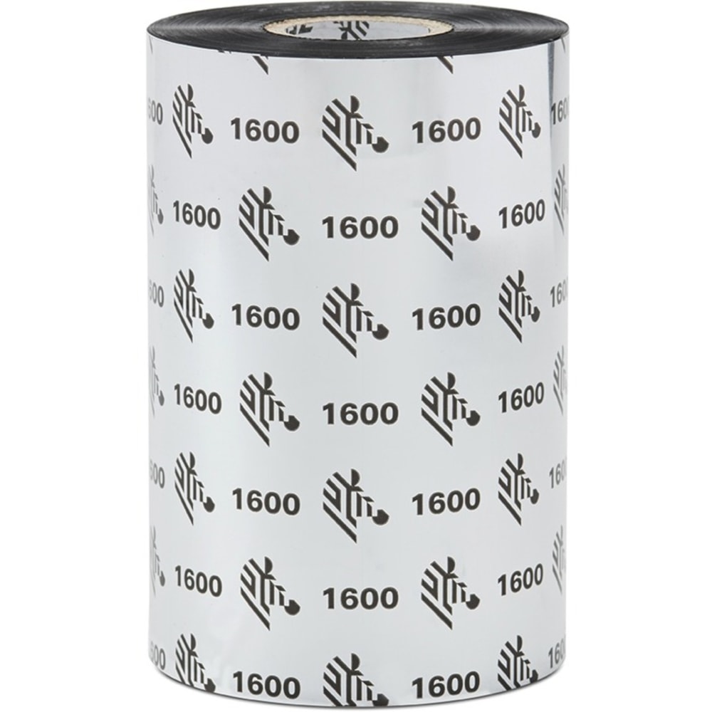 Zebra Thermal Transfer Ribbon - 18 / Box - Thermal Transfer MPN:01600BK11045