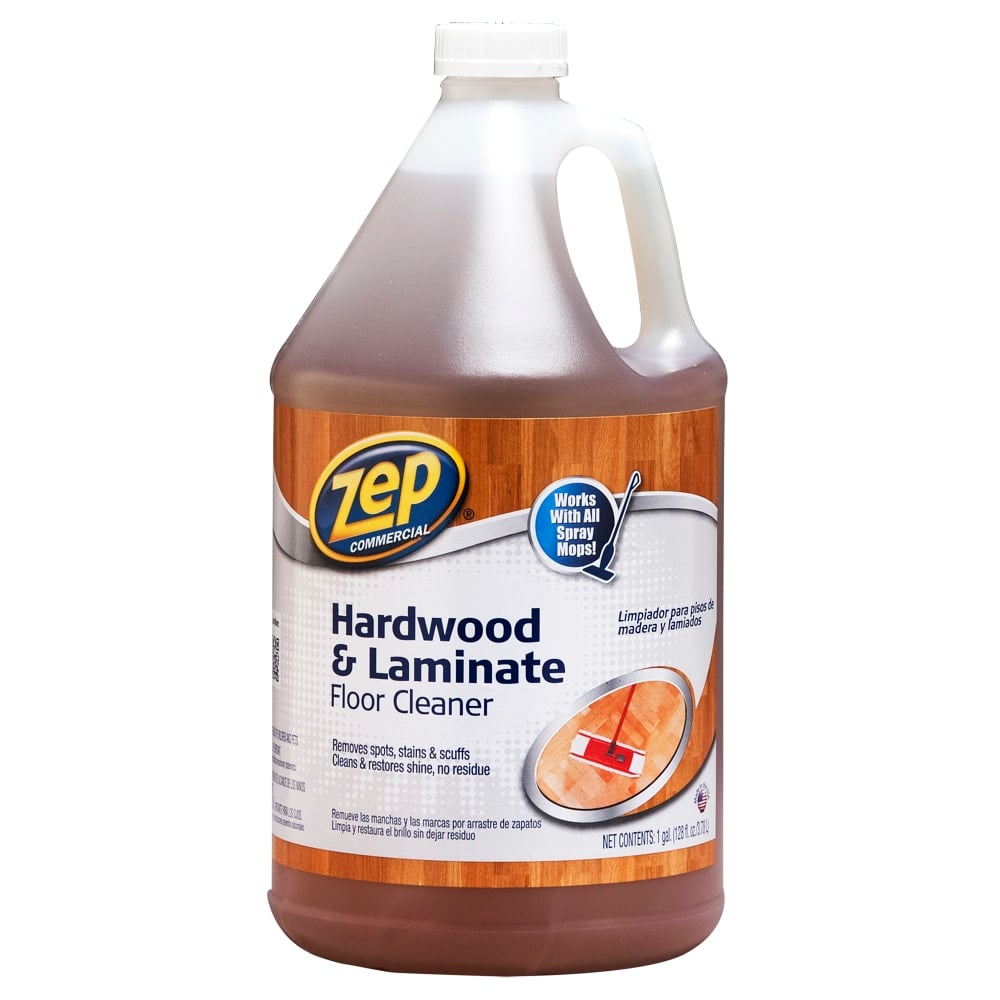 Zep Hardwood Floor Cleaner, 128 Oz Bottle (Min Order Qty 4) MPN:1041692
