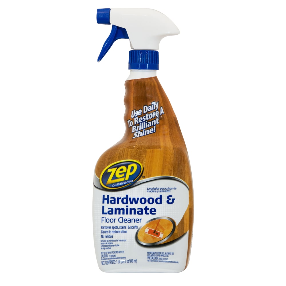 Zep Hardwood Floor Cleaner, 32 Oz Bottle MPN:1041723