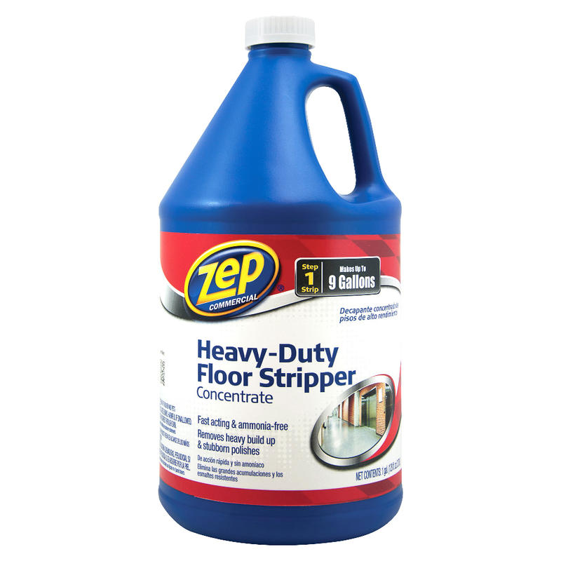 Zep Heavy-Duty Floor Stripper, 128 Oz Bottle MPN:1045769