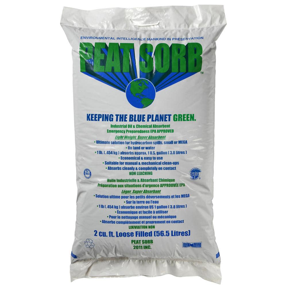 Sorbent: 2 cu ft Bag, Application Absorb Hydrocarbon Based Products Such As Oils & Greases MPN:962201
