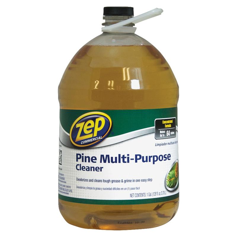 Zep Commercial Multipurpose Pine Cleaner, 128 Oz Bottle MPN:ZUMPP128