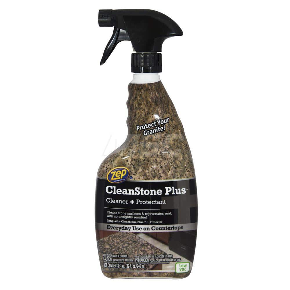 Granite & Stone Cleaner: Liquid, 1 qt Bottle, Pleasant Scent MPN:ZUCSPP32