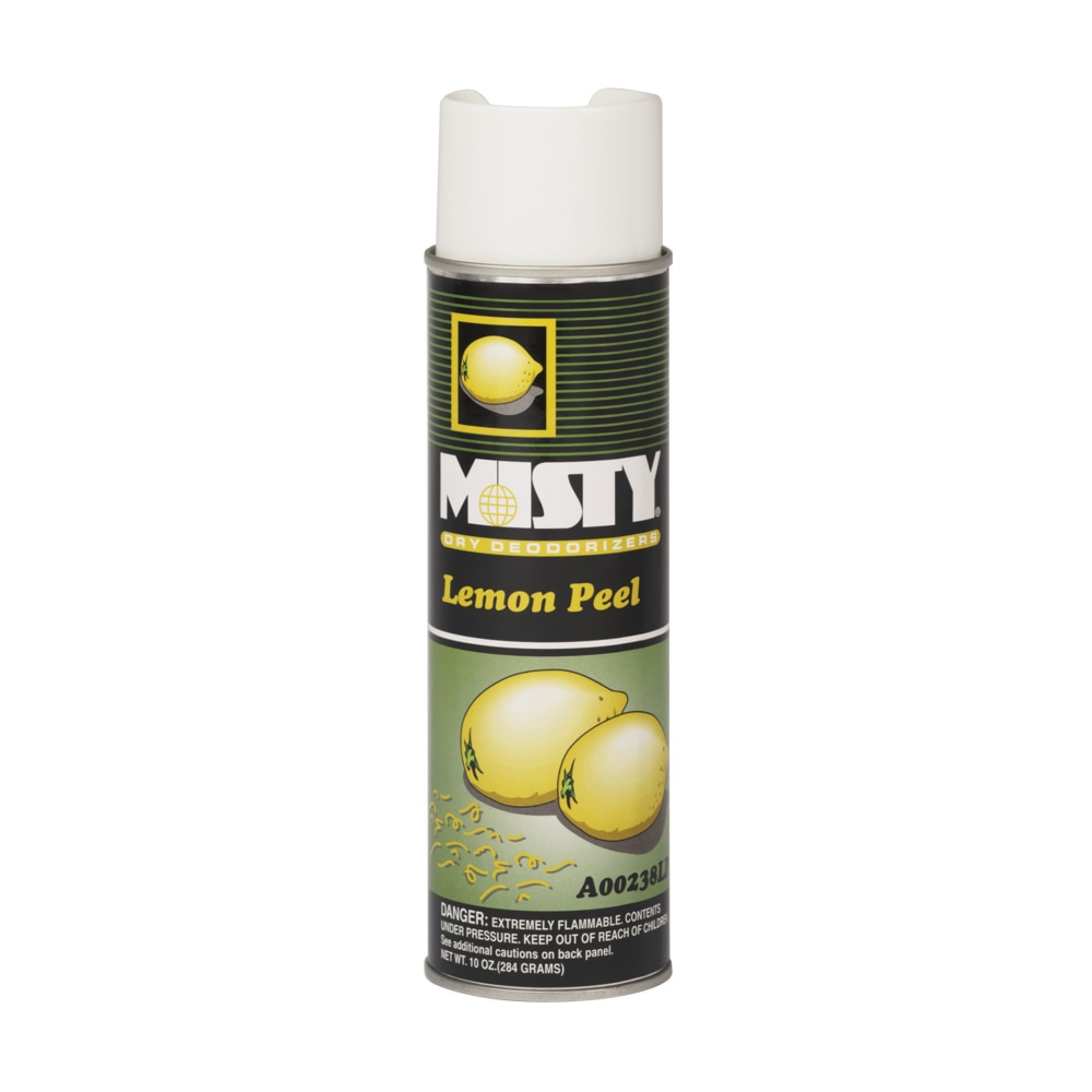 MISTY Handheld Scented Dry Deodorizer - Spray - 10 fl oz (0.3 quart) - Lemon - 12 / Carton - Odor Neutralizer, Ozone-safe MPN:1001842