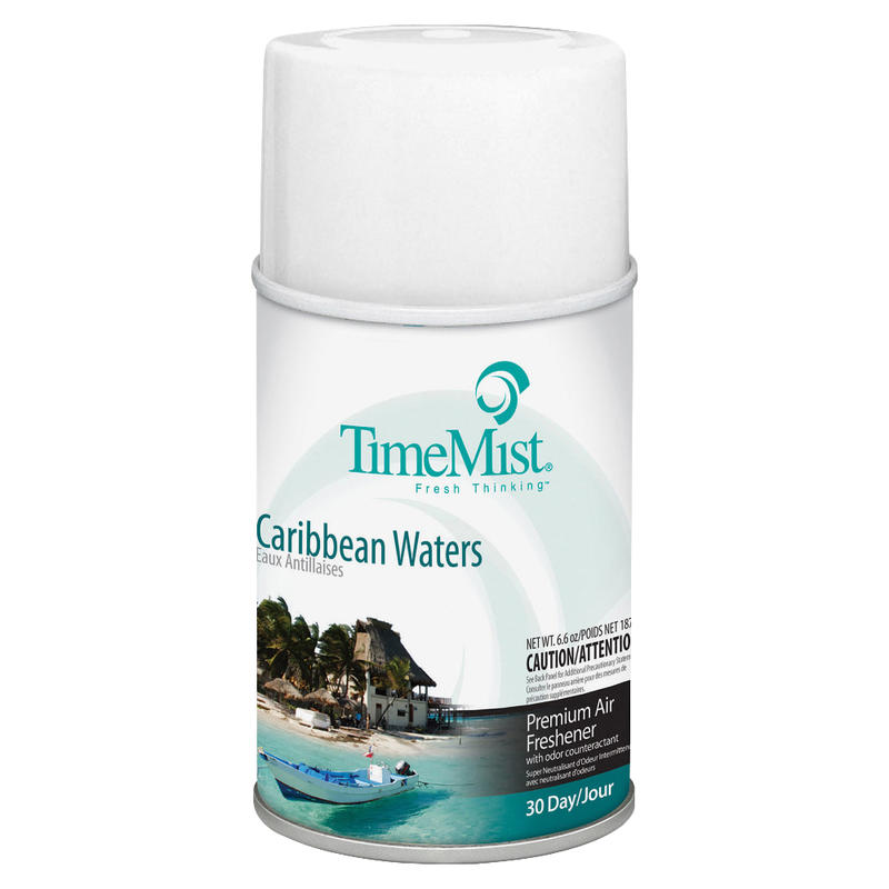 TimeMist Metered Aerosol Fragrance, 6.6 Oz., Caribbean Waters MPN:1042756
