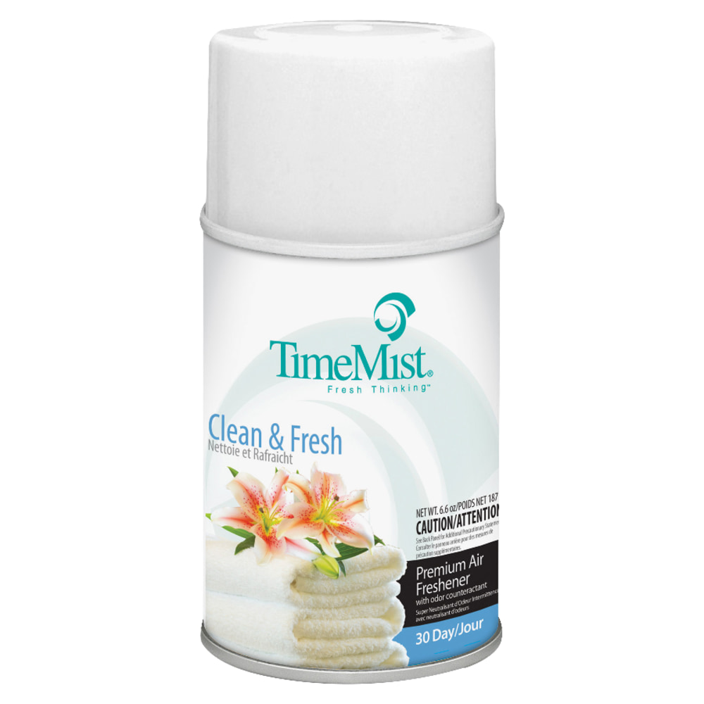 TimeMist Clean & Fresh Dispenser Refill, 6.6 Oz MPN:1042771