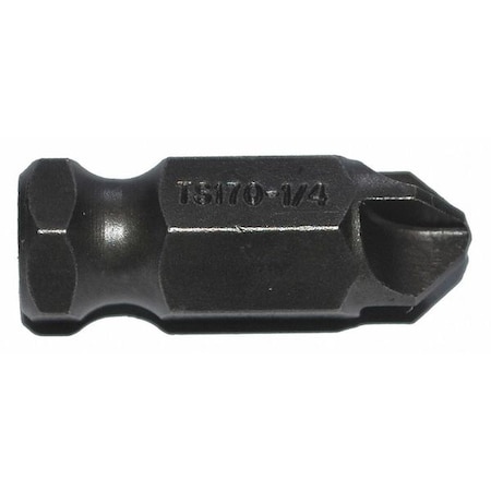 Power Bit, Hex Shank, Single End, PK5 MPN:TS170-1/4-5PK