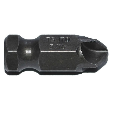 Power Bit, Hex Shank, Single End, PK5 MPN:TS170-5/16R-5PK