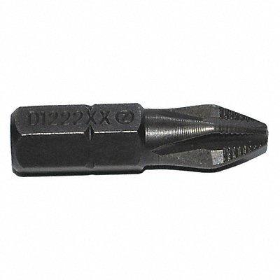 Insert Bit Hex Shank Single End PK250 MPN:D1222XXACR-B-250PK