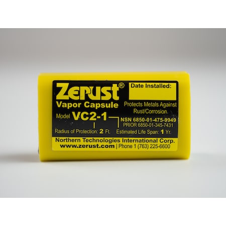 Zerust VC2-1 VCI Vapor Capsule, 25, PK25 MPN:375-M-00002