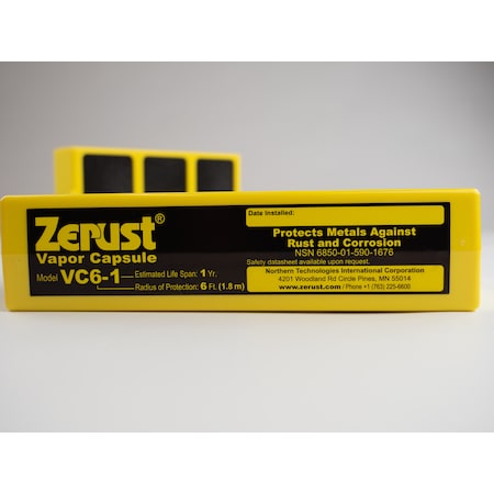 Zerust VC6-1 VCI Vapor Capsule, 4/C, PK4 MPN:375-M-00004