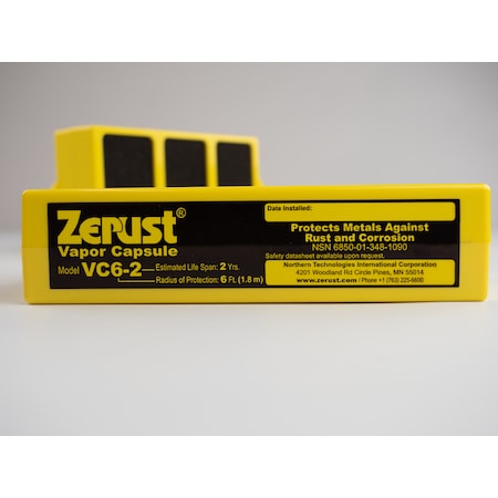 Zerust VC6-2 VCI Vapor Capsule, 4/C, PK4 MPN:375-M-00005