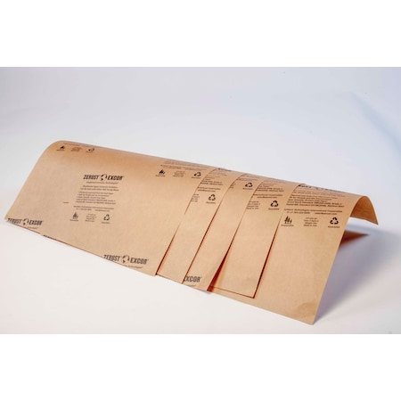 Zerust VCI Kraft Paper Sheets, 3, PK2000 MPN:300-M-00032
