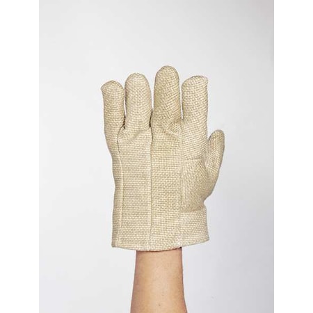 ZetexPlus 200 Heat Resistant Gloves, ZetexPlus® Highly Texturized Fiberglass, Slip-On Cuff Tan MPN:2100011