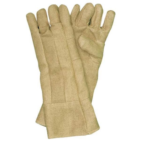 ZetexPlus 200 Heat Resistant Gloves, ZetexPlus® Highly Texturized Fiberglass, Tan, Universal MPN:2100014
