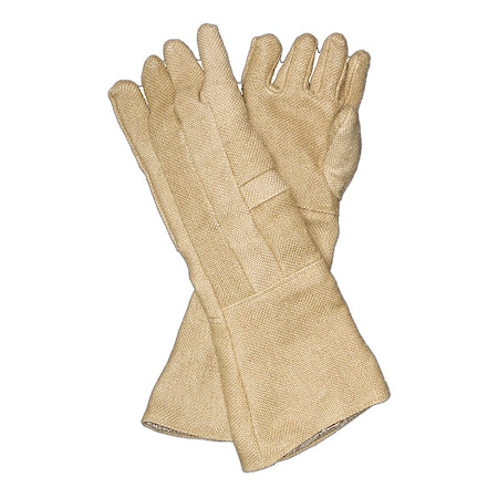 Knit Gloves, Extended Gauntlet, Beige, Universal, 1 PR MPN:2100018