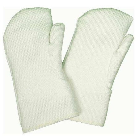Zetex 100 Heat Resistant Mittens, Zetex® Highly Texturized Fiberglass, 1, 300 Degrees F Max Temp. MPN:2100031