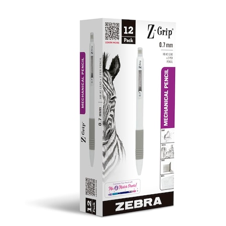 Mechanical Pencil White Doz, PK12 MPN:50400