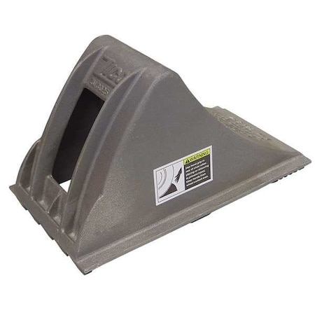 Wheel Chock, 8-1/2 In H, Aluminum MPN:AC-32