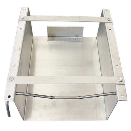 Chock Holder, 12 In H, Aluminum MPN:SQCH-44-H