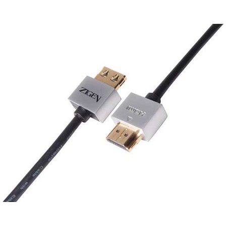 HDMI Locking Cable, High Speed, 3 ft. L MPN:ZHSC-1M