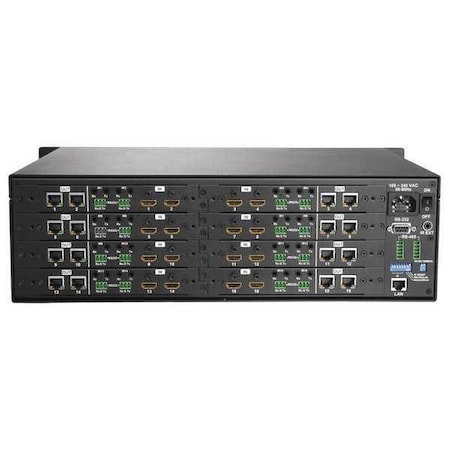 HDMI Switch, Black, 32 Ports MPN:HX-1616/HDBT CHASSIS (empty)