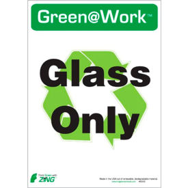 Zing Eco Label Recycle Glass Only 5