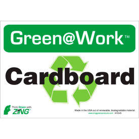 Zing Eco Label Recycle Cardboard 10