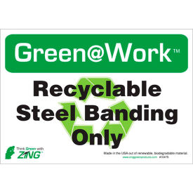 Zing Eco Label Recycle Steel Banding 10