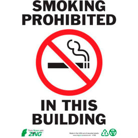Zing Eco Safety Sign Smoking Prohibited 7