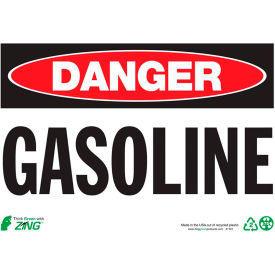 Zing Eco Safety Sign Danger Gasoline 10