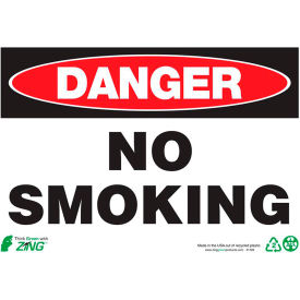 Zing Eco Safety Sign Danger No Smoking 10