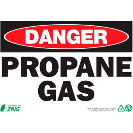 Zing Eco Safety Sign Danger Propane Gas 10