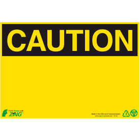 Zing Eco Safety Sign Caution Blank 10