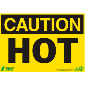 Zing Eco Safety Sign Caution Hot 10