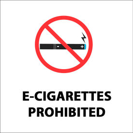 Zing No Smoking E Cigarettes Window Decal 4