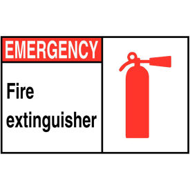 Zing Eco Safety Sign Fire Extinguisher with Picto 10