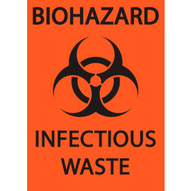Zing Eco Safety Sign BioHazard Infectious Waste 7