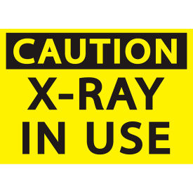 Zing Eco Safety Sign Caution X-Ray In Use 10