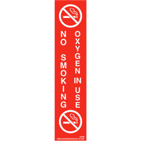 Zing Magnet Safety Sign Oxygen In Use 2