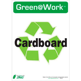 Zing Eco Label Recycle Cardboard 10