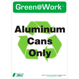 Zing Eco Label Recycle Recycled Aluminum Cans 10