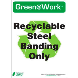 Zing Eco Label Recycle Steel Banding 10
